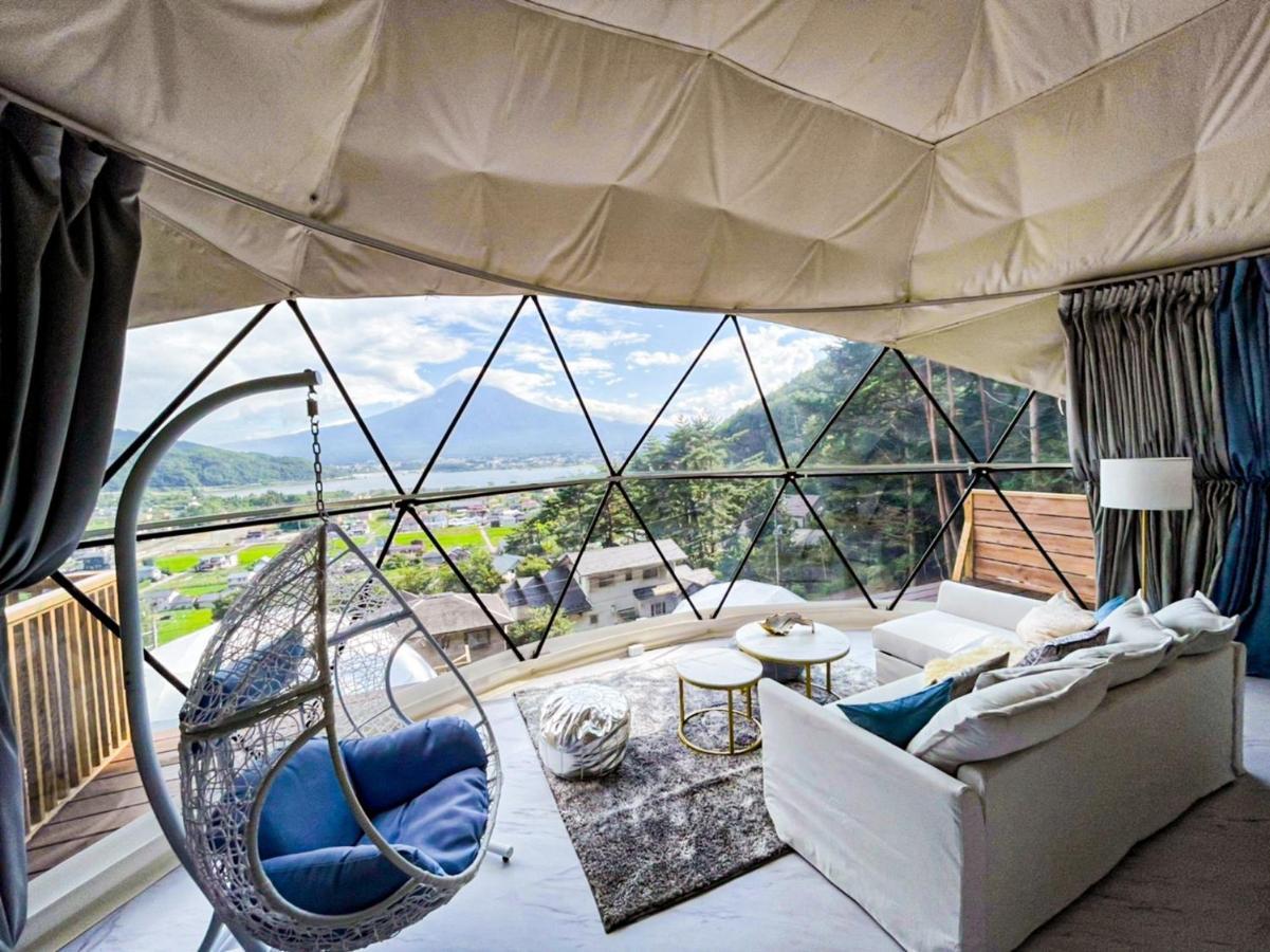 Mt,Fuji Glamping Terrace Minenohana - Vacation Stay 35711V فوجيكاواجوتشيكو المظهر الخارجي الصورة