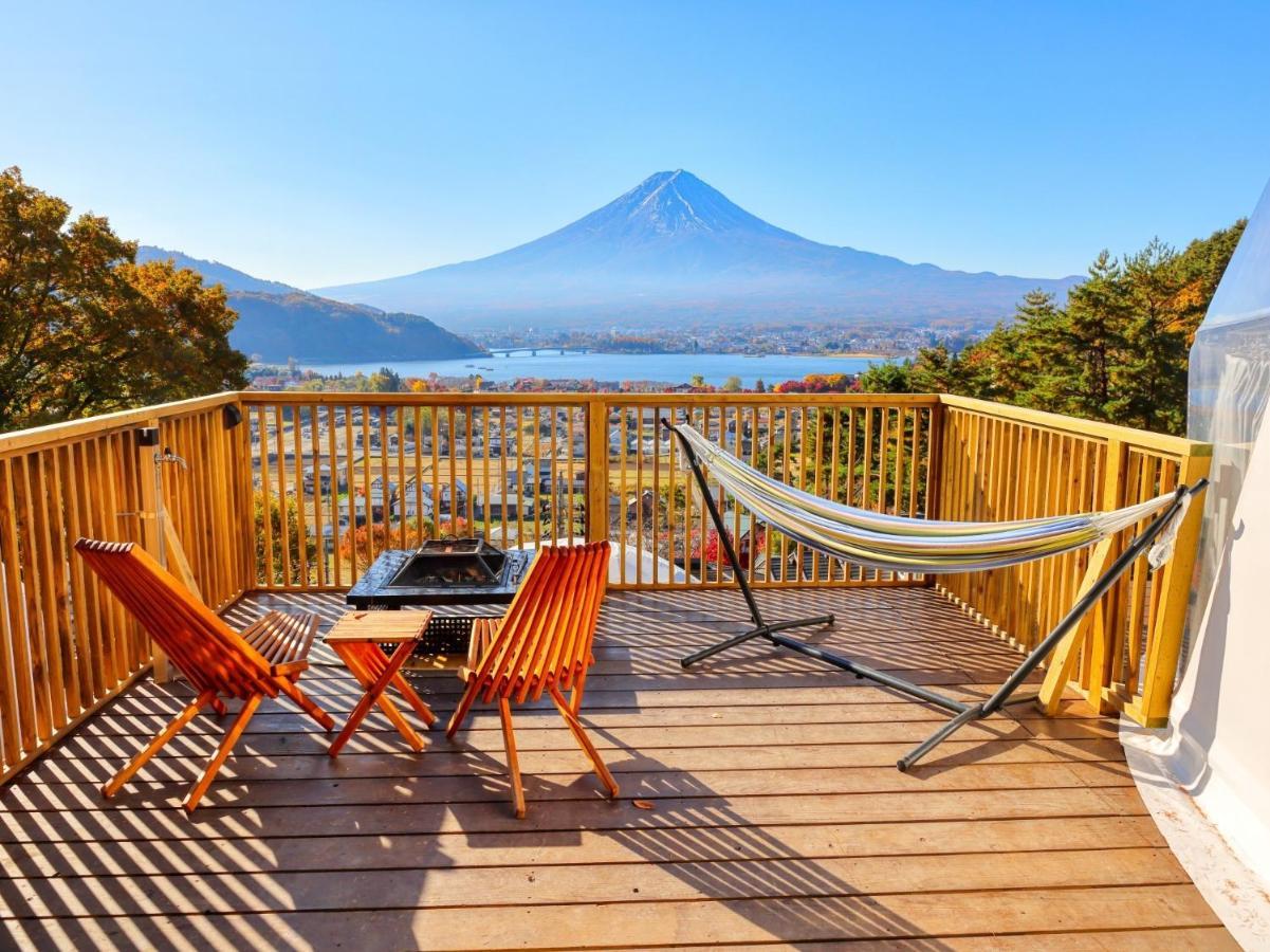 Mt,Fuji Glamping Terrace Minenohana - Vacation Stay 35711V فوجيكاواجوتشيكو المظهر الخارجي الصورة