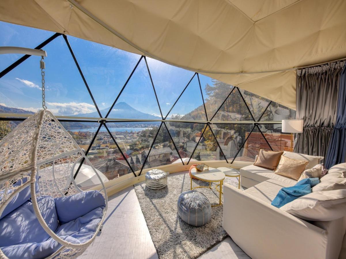 Mt,Fuji Glamping Terrace Minenohana - Vacation Stay 35711V فوجيكاواجوتشيكو المظهر الخارجي الصورة